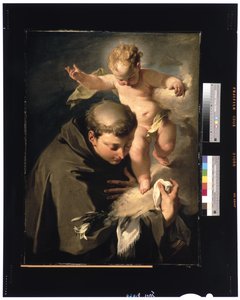 Sankt Antonius af Padovas syn omkring 1730